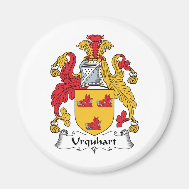 Urquhart Family Crest Magnet (Front)