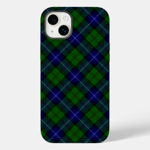 Urquhart tartan blue green plaid Case-Mate iPhone 14 plus case