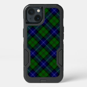 Urquhart tartan blue green plaid iPhone 13 case