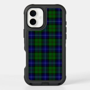 Urquhart tartan blue green plaid iPhone 16 plus case