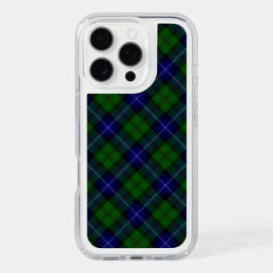 Urquhart tartan blue green plaid iPhone 16 pro case