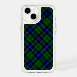 Urquhart tartan blue green plaid speck iPhone 14 case
