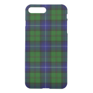 Urquhart tartan blue green plaid iPhone 8 plus/7 plus case
