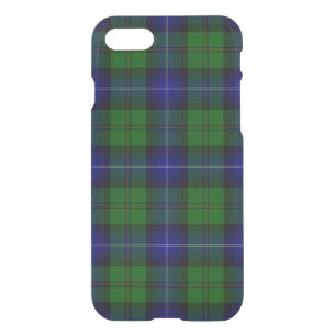 Urquhart tartan blue green plaid iPhone SE/8/7 case