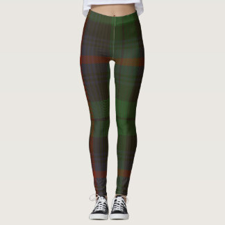 Urquhart Tartan Clan Plaid Leggings