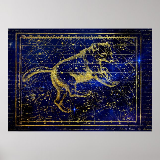  ursa major constellation poster (Front)