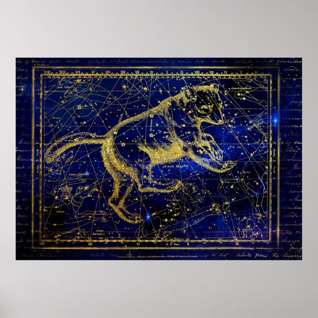 ursa major constellation poster (Front)