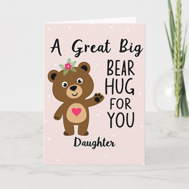 Ursine Daughters Day Card (Front)