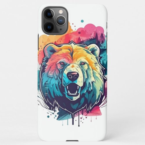 Urso vibrante iPhone 11Pro max case