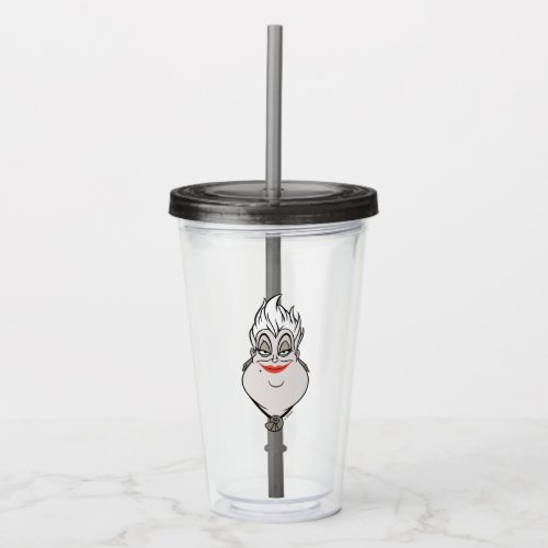 Ursula  A Wicked Face Acrylic Tumbler