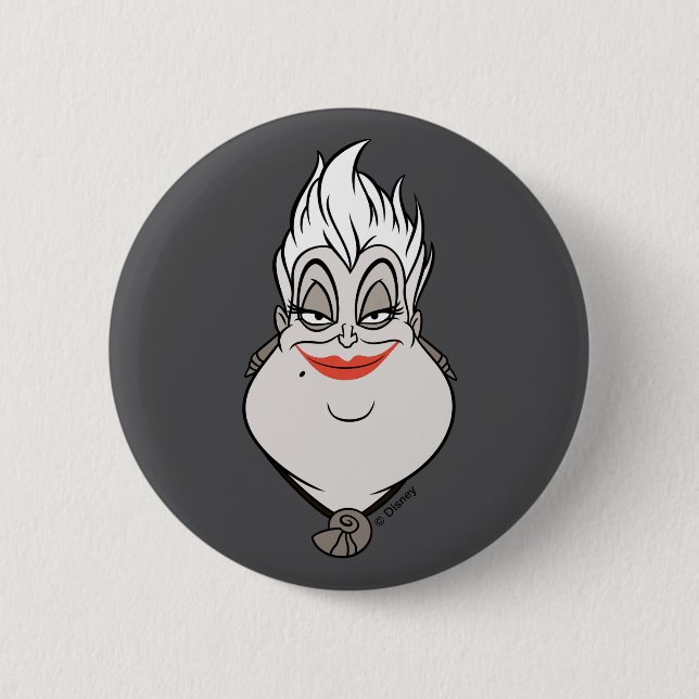 Ursula | A Wicked Face Button (Front)