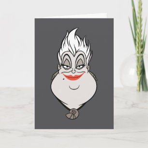 Ursula A Wicked Face Card