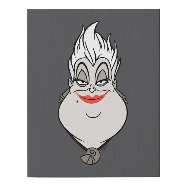 Ursula | A Wicked Face Faux Canvas Print (Front)