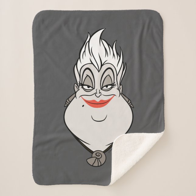 Ursula | A Wicked Face Sherpa Blanket (Front)