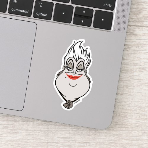 Ursula  A Wicked Face Sticker