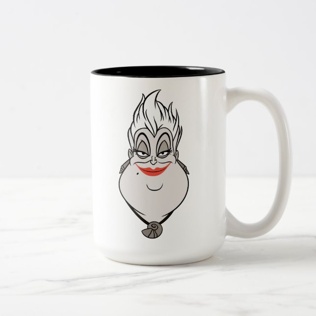 Ursula | A Wicked Face Two-Tone Coffee Mug (Right)