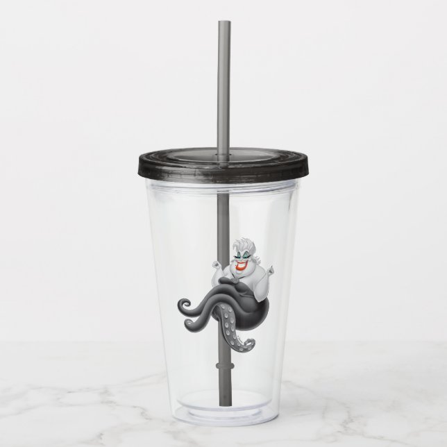 Ursula | An Evil Pose Acrylic Tumbler (Front)