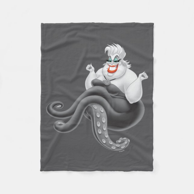 Ursula | An Evil Pose Fleece Blanket (Front)