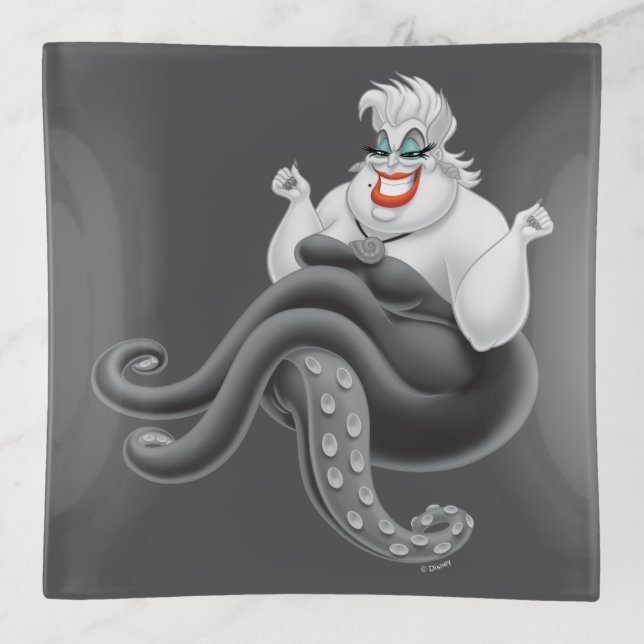 Ursula | An Evil Pose Trinket Tray (Front)