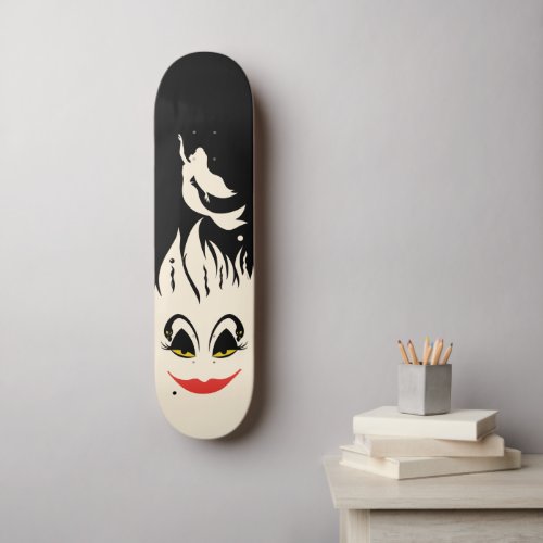 Ursula and Ariel from the Little Mermaid Skateboard