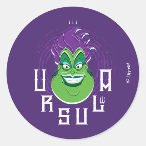 Ursula Logo Classic Round Sticker