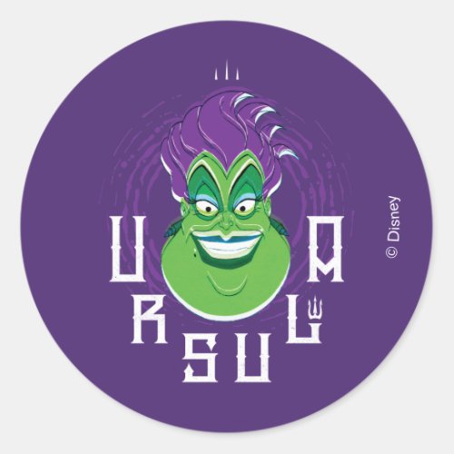 Ursula Logo Classic Round Sticker