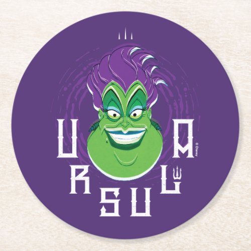 Ursula Logo Round Paper Coaster