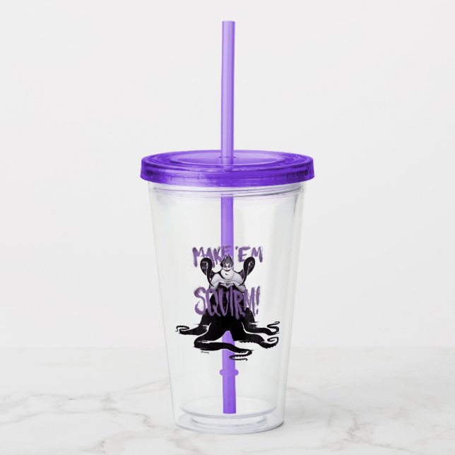 Ursula | Make 'Em Squirm Acrylic Tumbler (Front)