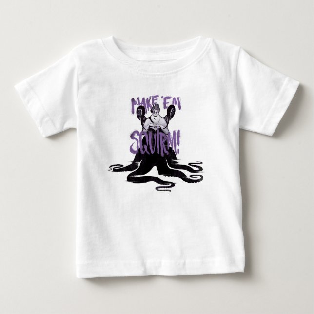 Ursula | Make 'Em Squirm Baby T-Shirt (Front)
