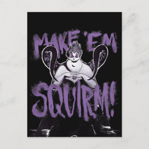 Ursula   Make 'Em Squirm Postcard