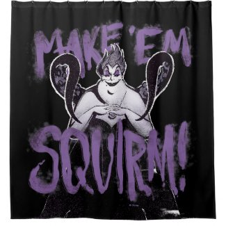 Ursula | Make 'Em Squirm Shower Curtain