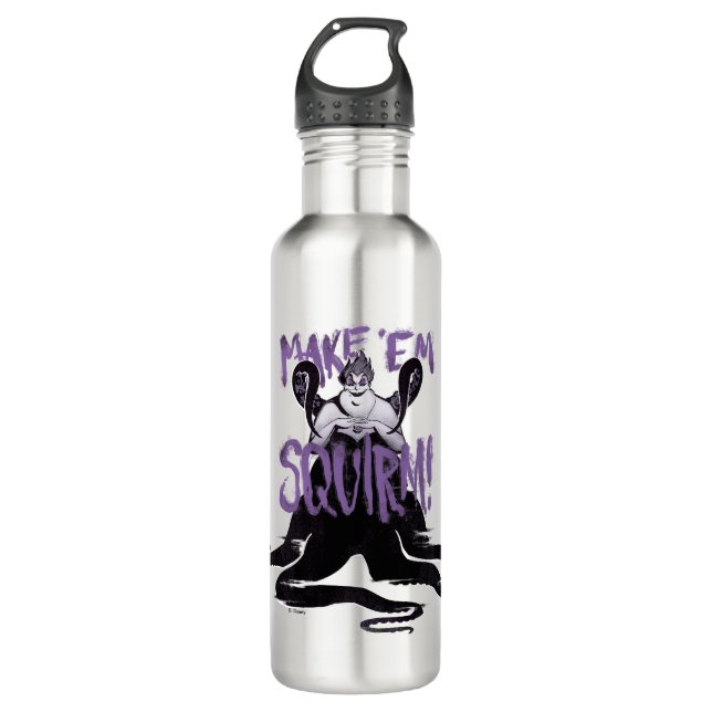 Ursula | Make 'Em Squirm Stainless Steel Water Bottle (Front)