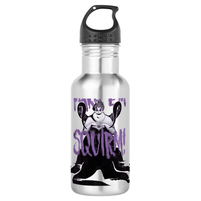 Ursula | Make 'Em Squirm Stainless Steel Water Bottle (Front)