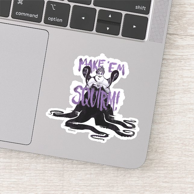 Ursula | Make 'Em Squirm Sticker (Detail)