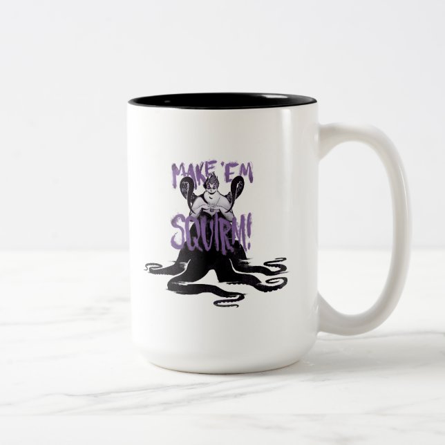 Ursula | Make 'Em Squirm Two-Tone Coffee Mug (Right)