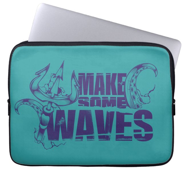 Ursula | Make Some Waves Laptop Sleeve (Front)