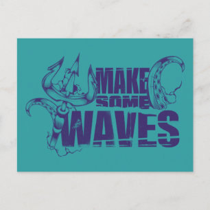 Ursula   Make Some Waves Postcard