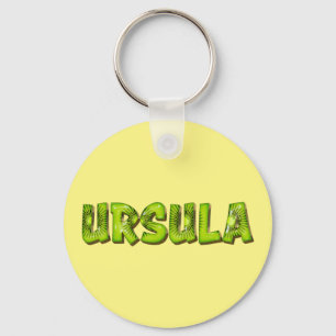 Ursula Name Kiwi Design Key Keychain