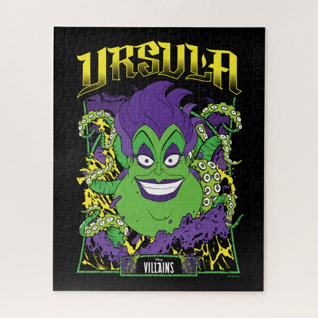 Ursula | Neon Design Jigsaw Puzzle (Vertical)