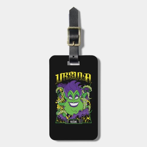 Ursula  Neon Design Luggage Tag