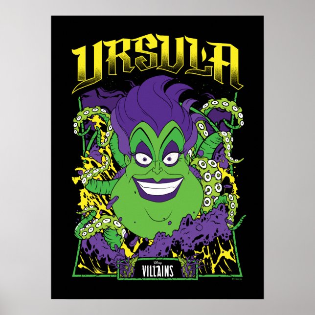 Ursula | Neon Design Poster (Front)