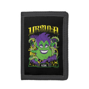 Ursula Neon Design Tri-fold Wallet