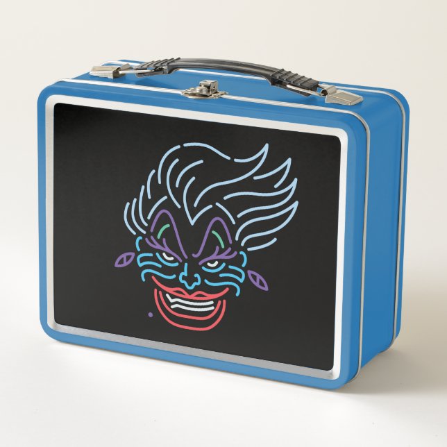 Ursula | Neon Face Metal Lunch Box (Front)
