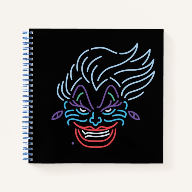 Ursula | Neon Face Notebook (Front)