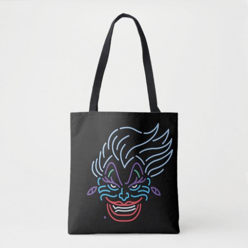 Ursula  Neon Face Tote Bag