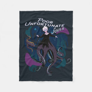 Ursula Poor Unfortunate Souls Fleece Blanket