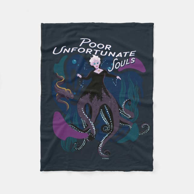 Ursula Poor Unfortunate Souls Fleece Blanket (Front)