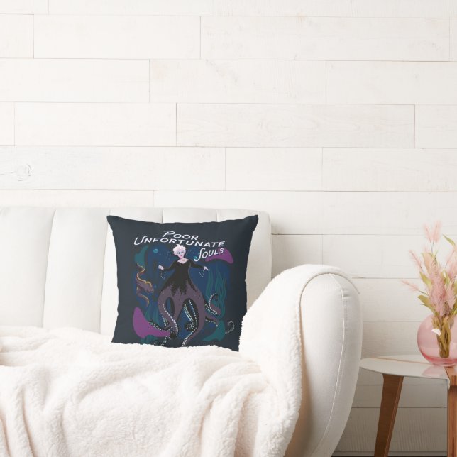 Ursula Poor Unfortunate Souls Throw Pillow (Couch)