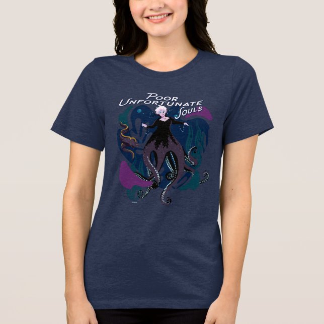 Ursula Poor Unfortunate Souls Tri-Blend Shirt (Front)