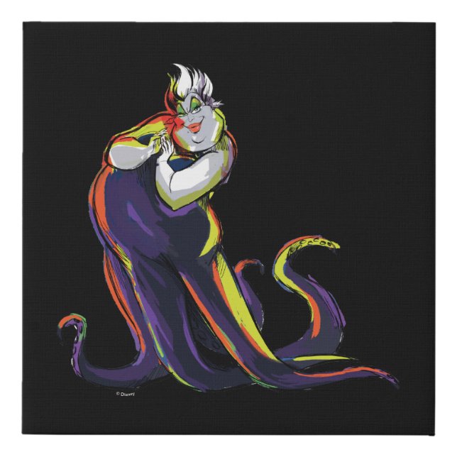 Ursula | Pretty Pose Faux Canvas Print (Front)